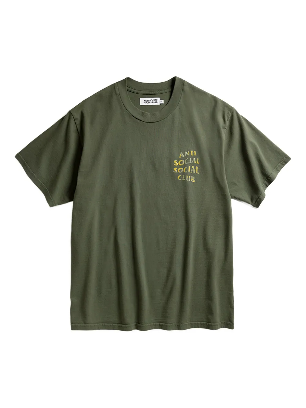 Anti Social Social Club Logo-print T-shirt In Green