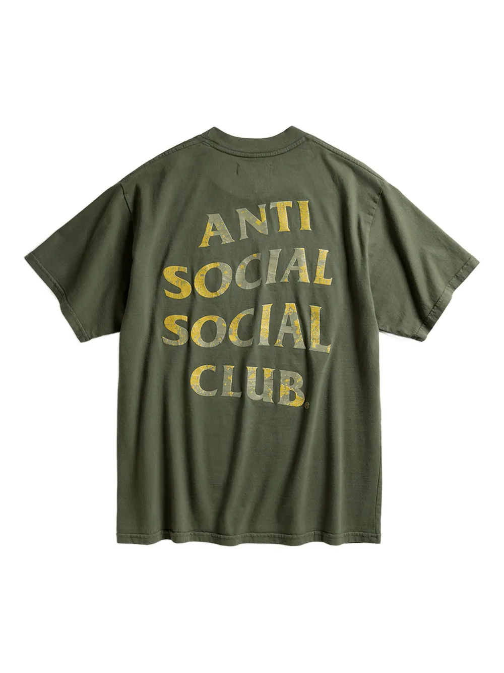 Anti Social Social Club logo-print t-shirt - Groen