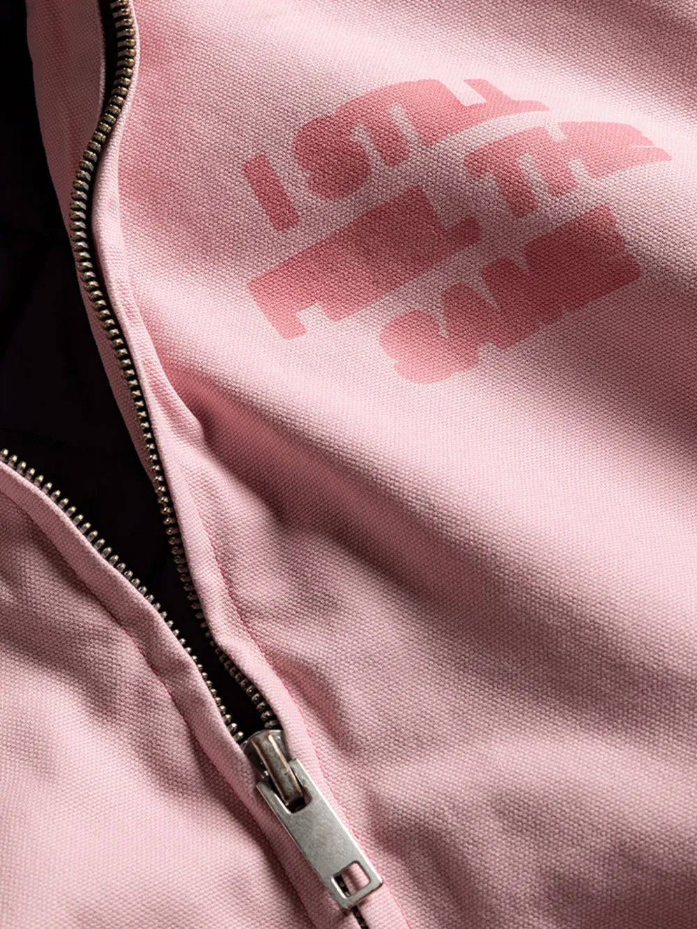 Anti Social Social Club Missing Work Hooded Jacket In Pink