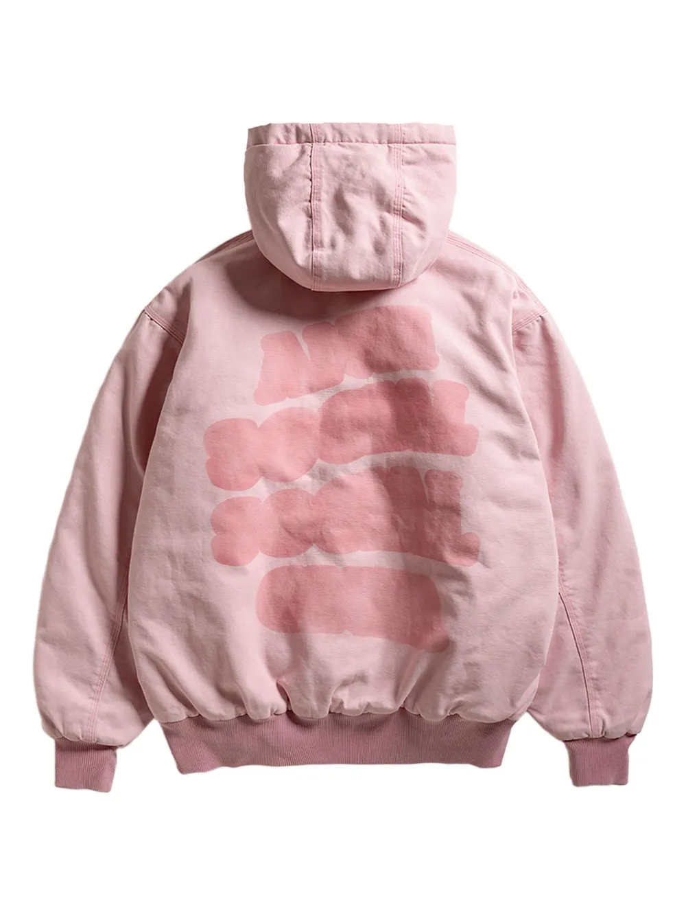 Anti Social Social Club Missing Work Hooded Jacket In Pink