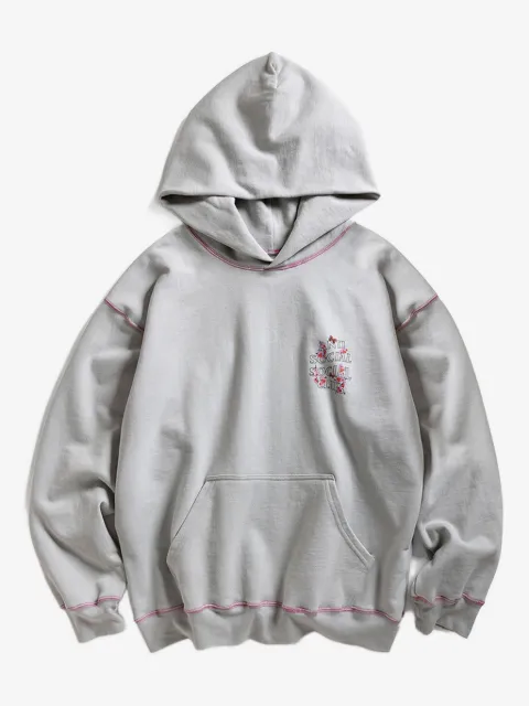 Anti Social Social Club logo-print hoodie