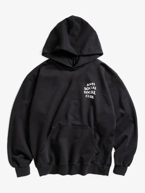 Anti Social Social Club hoodie con logo estampado