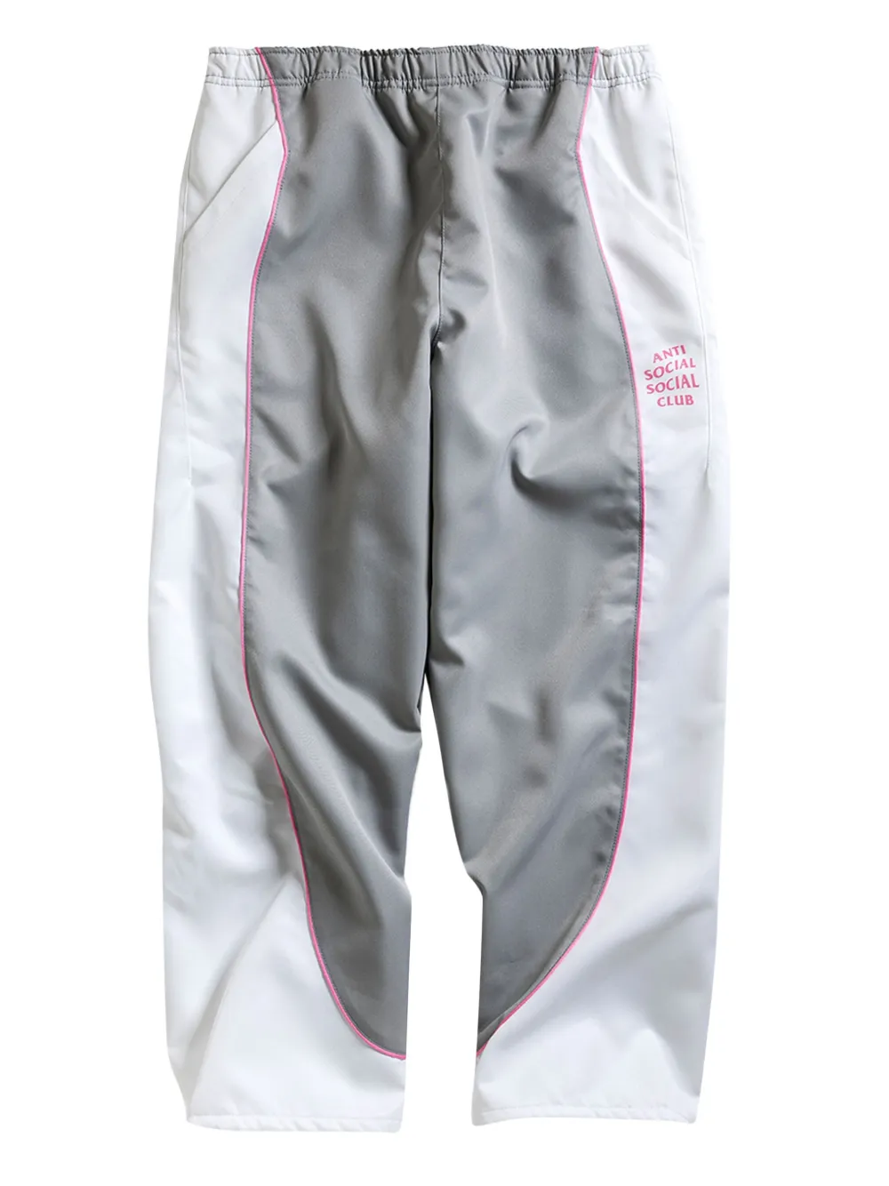 Anti Social Social Club logo-print track pants - Grigio
