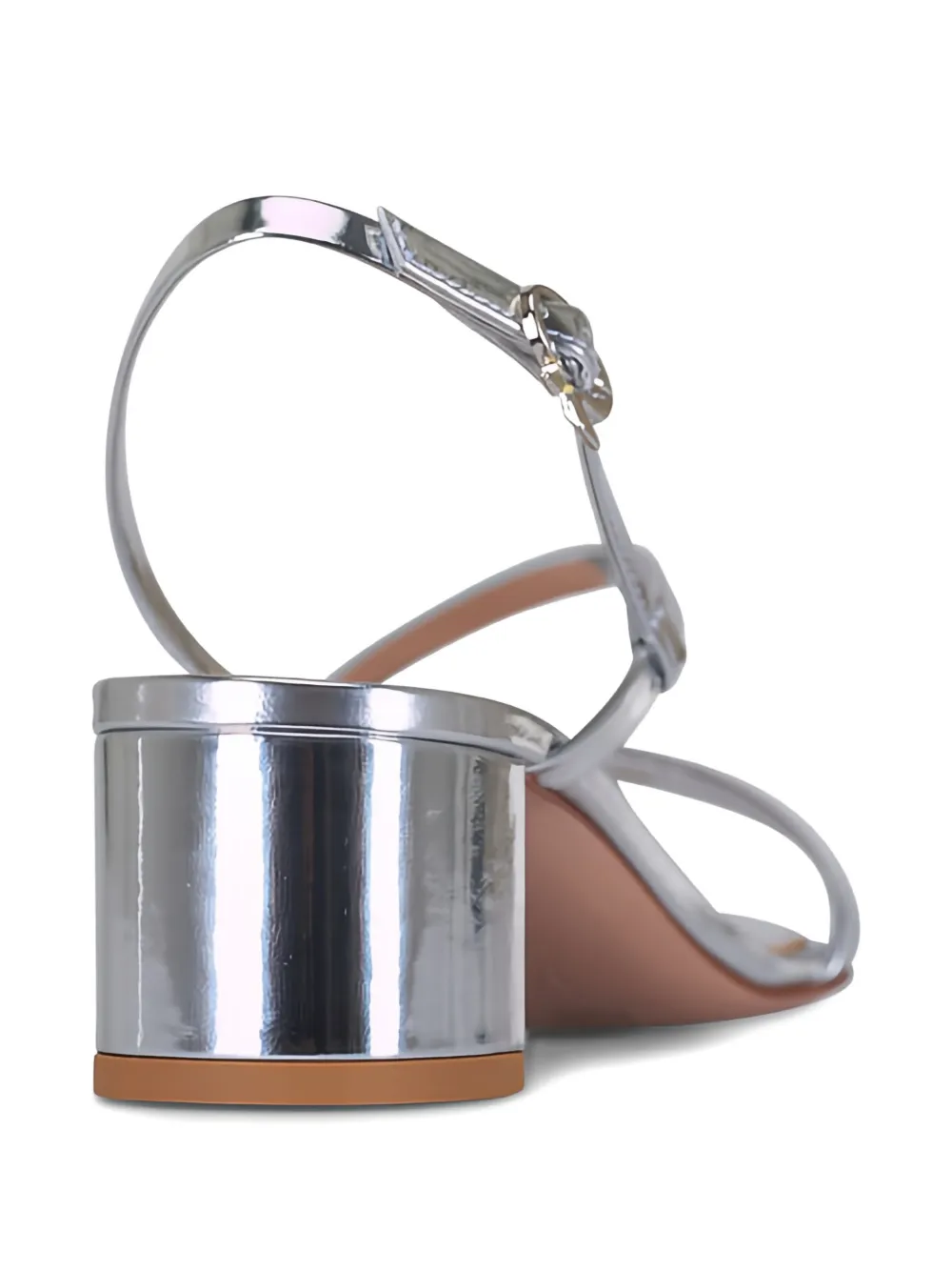 Gianvito Rossi Betsey sandalen met bandjes en hak Grijs