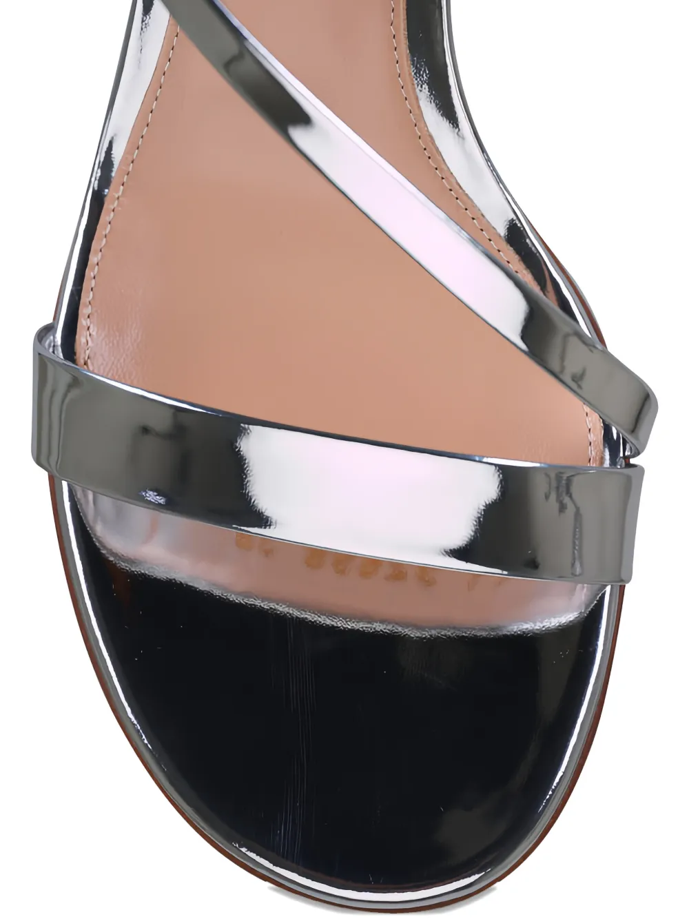 Gianvito Rossi Betsey sandalen met bandjes en hak Grijs