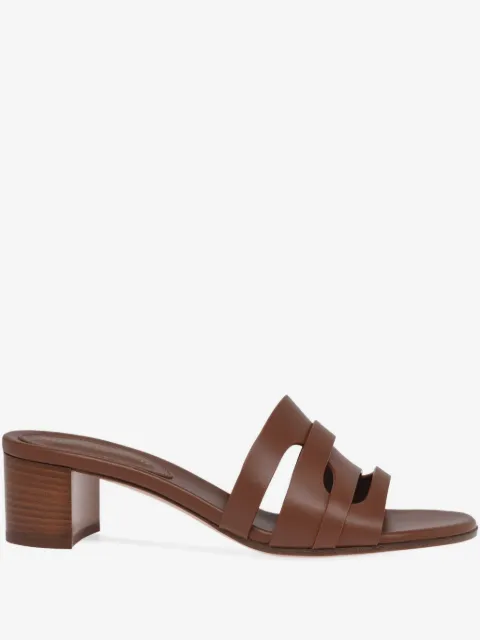 Gianvito Rossi カットアウト サンダル 45mm