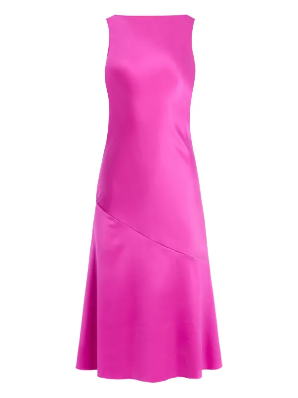 Nina Ricci Mermaid open-back Midi Dress | Pink | FARFETCH