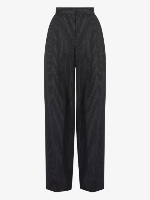Nina Ricci pinstriped-pattern wide-leg trousers