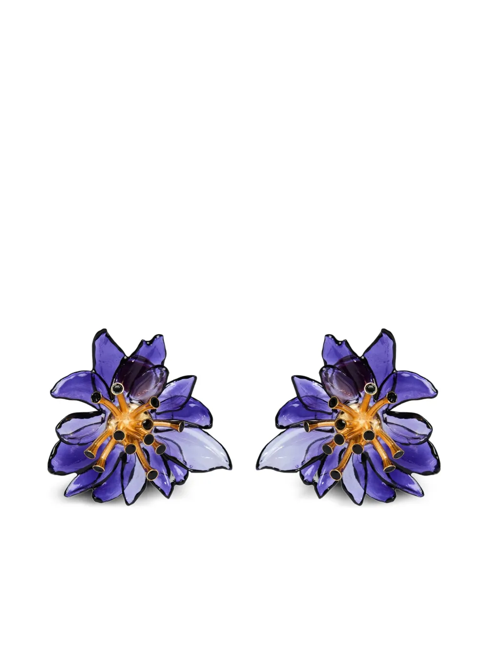 Nina Ricci Orecchini Pistil Bloom - Viola