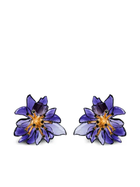 Nina Ricci Pistil Bloom flower earrings
