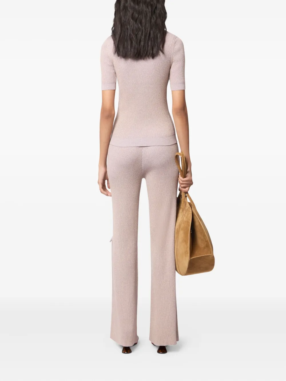 Nina Ricci Top met V-hals Roze