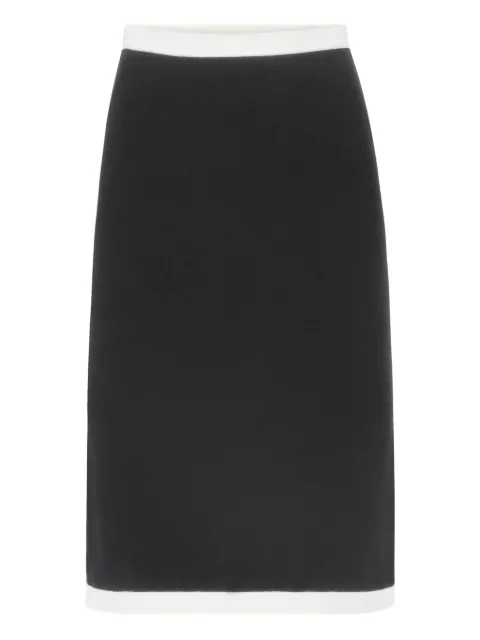 Nina Ricci knit midi skirt