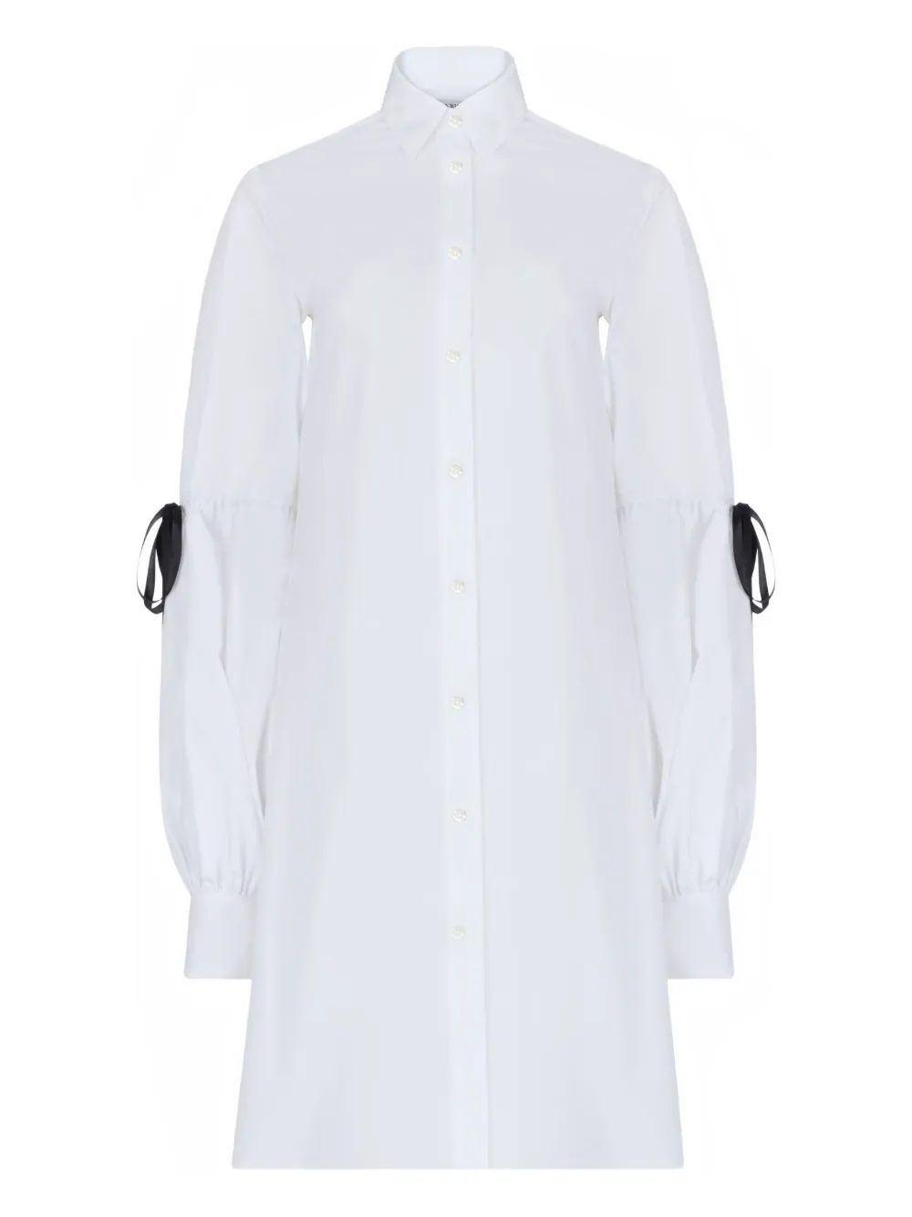 Nina Ricci Chemisier con fiocco - Bianco