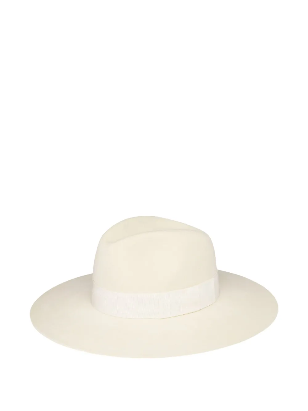 Nina Ricci Fedora in feltro - Bianco
