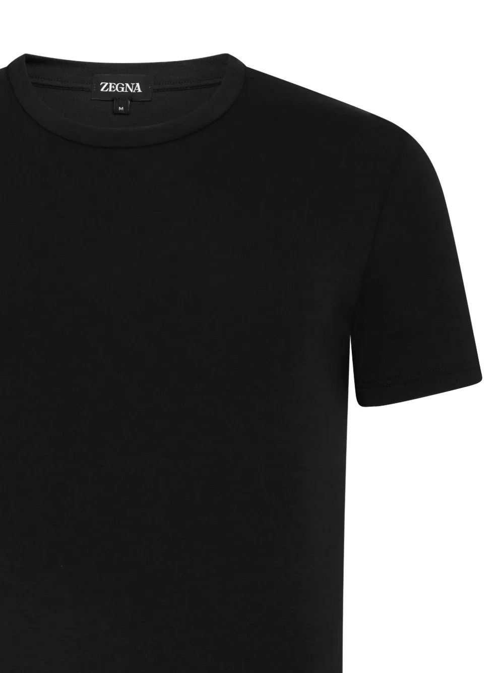 Zegna T-shirt met ronde hals Zwart