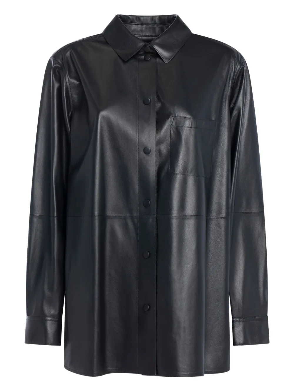 Yves Salomon pocket button shirt - Nero