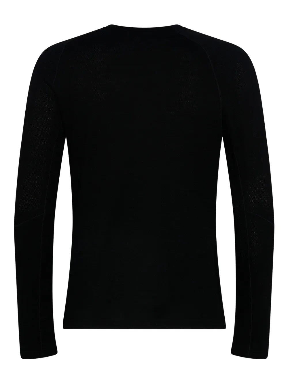 Zegna long-sleeve T-shirt - Zwart
