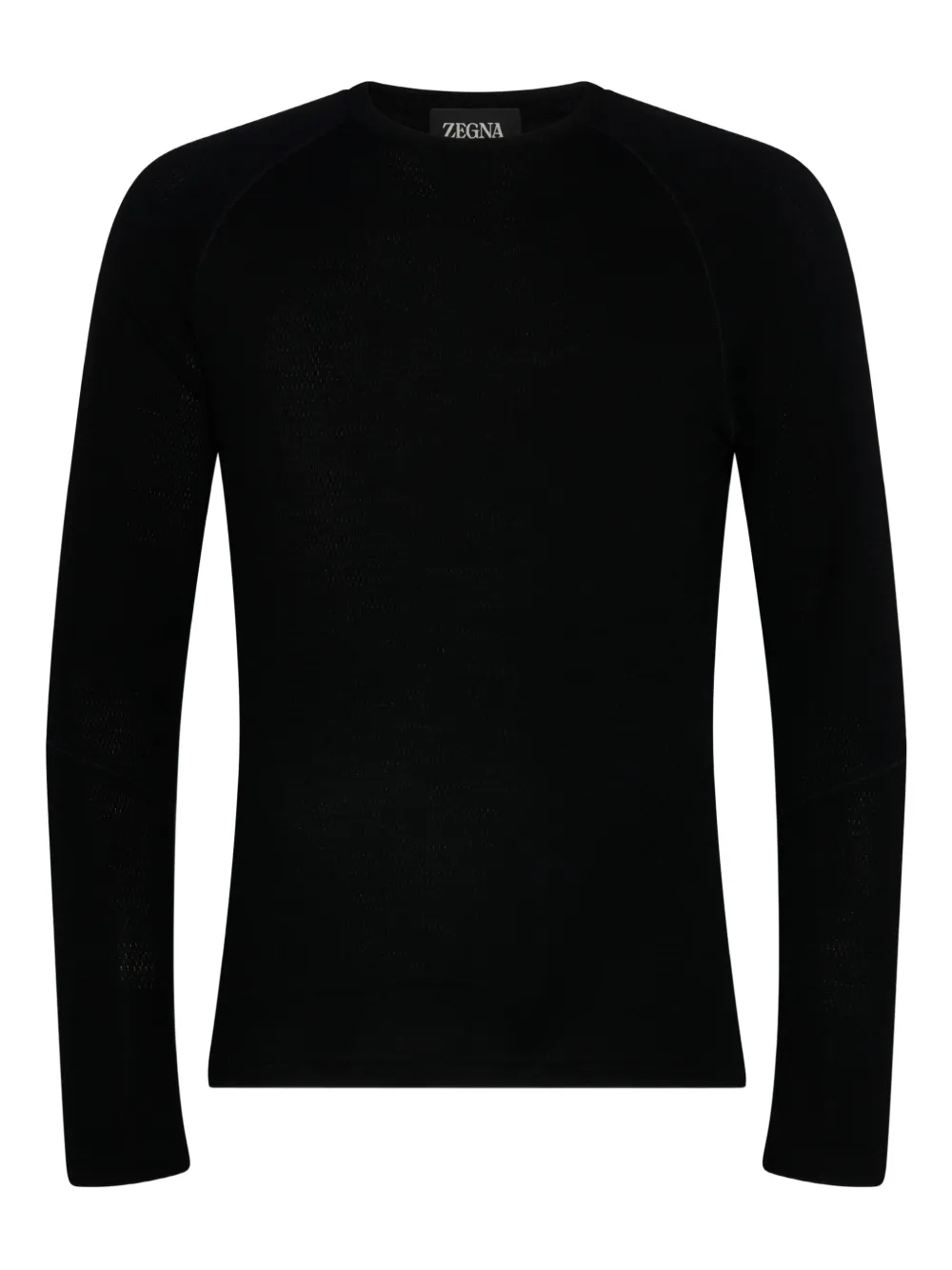 Zegna long-sleeve T-shirt - Nero
