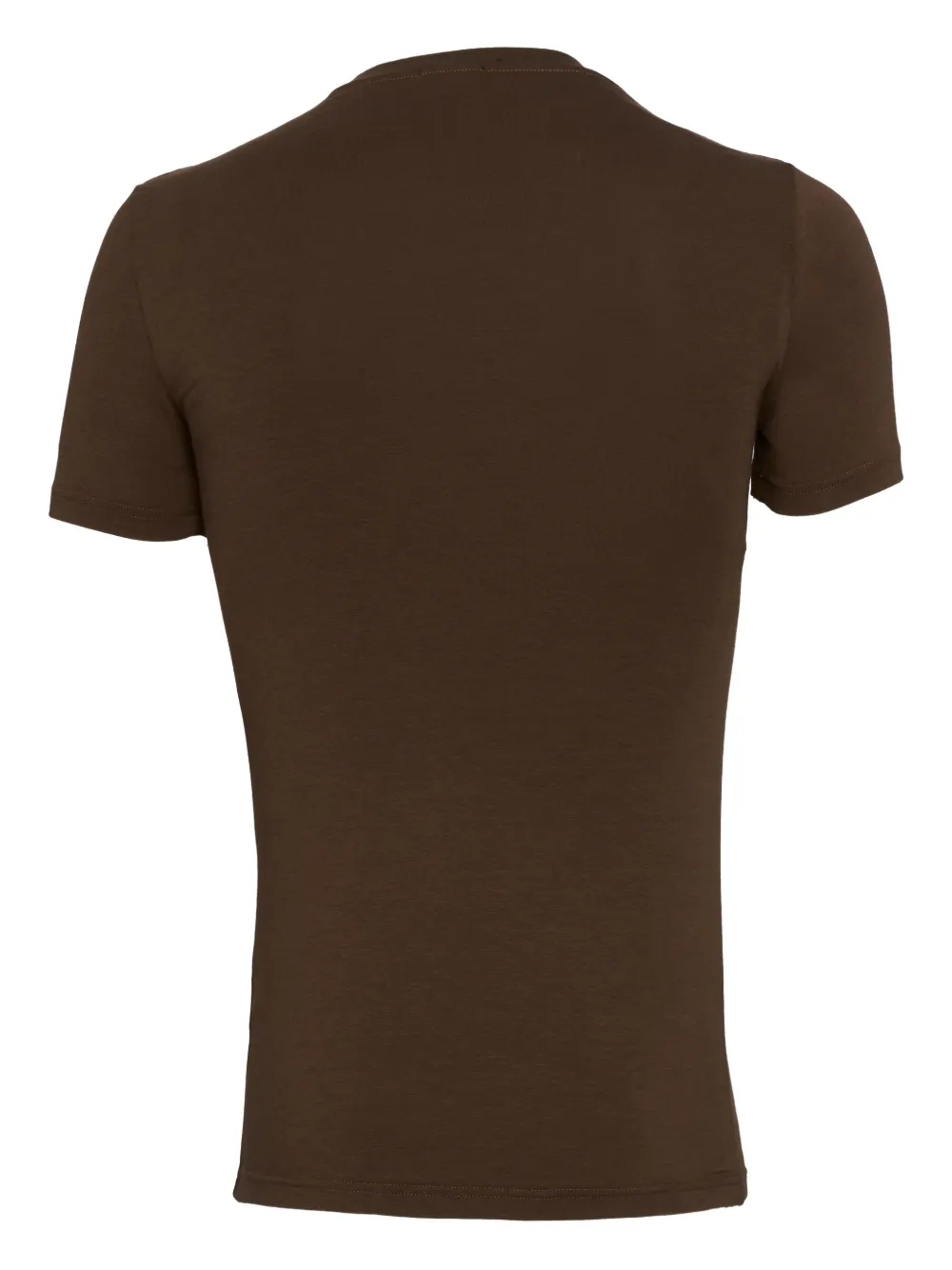 Zegna crew-neck T-shirt - Bruin
