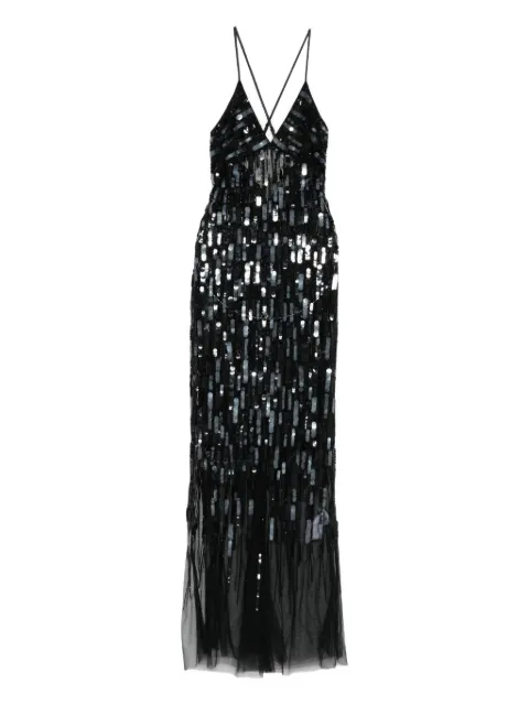 Elisabetta Franchi sequin-embellishment maxi dress