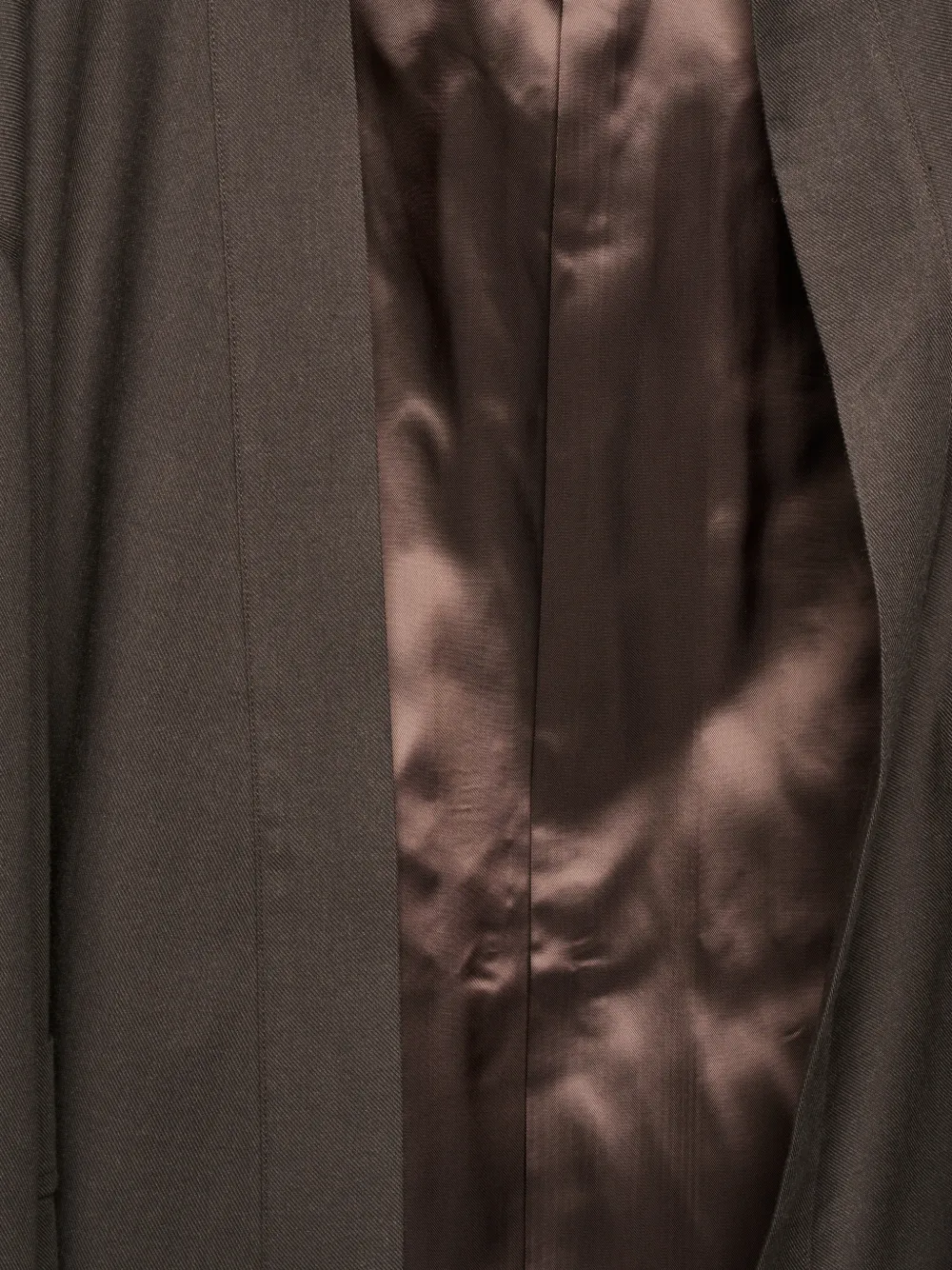 Zegna Jas met riem Bruin