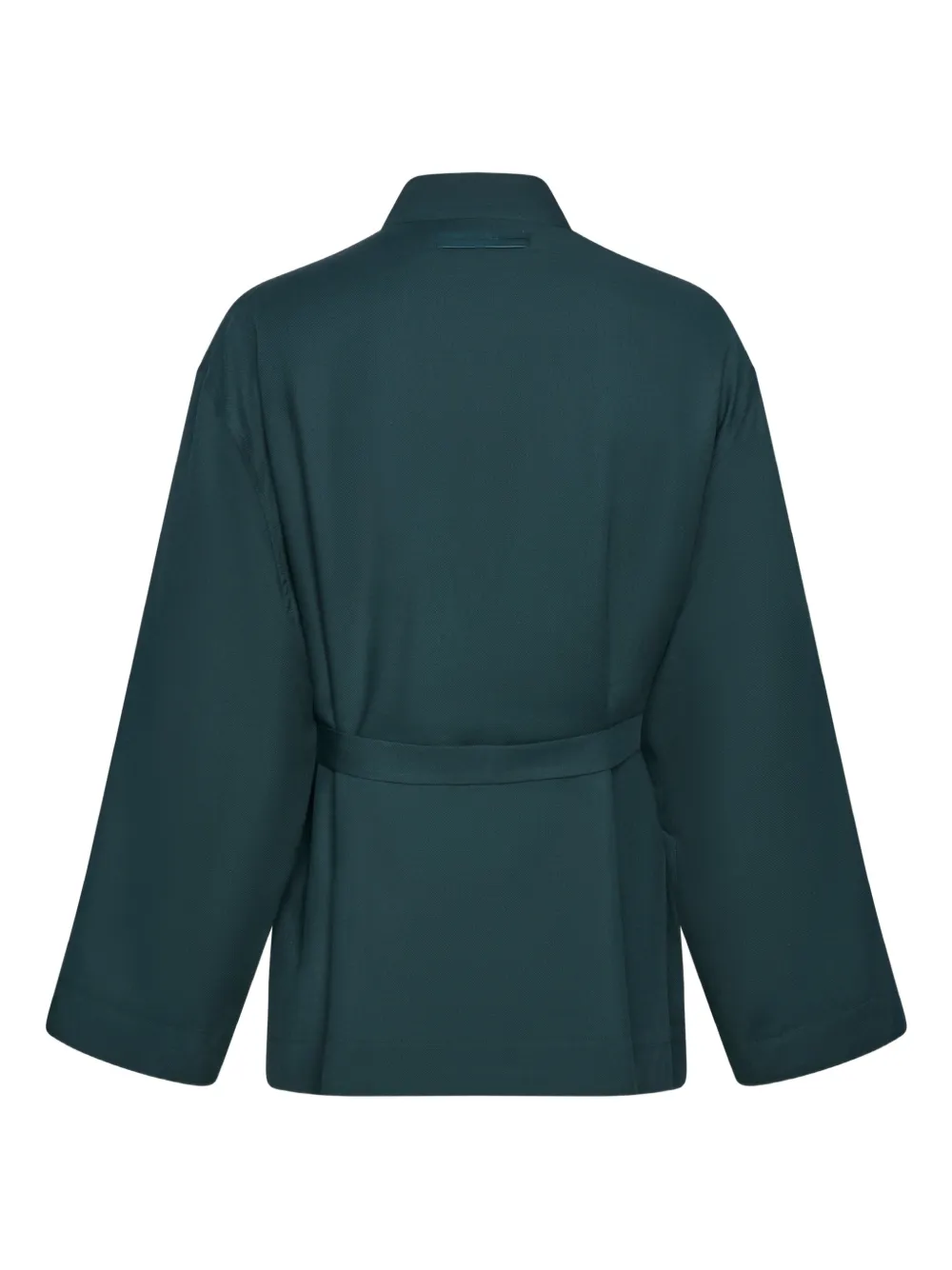 Zegna Jack met ceintuur Groen