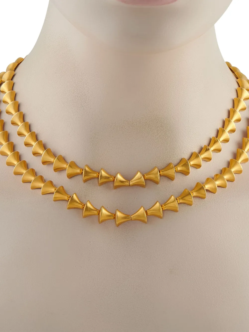 ZOLOTAS Pre-owned 18k Yellow Gold Link Necklace