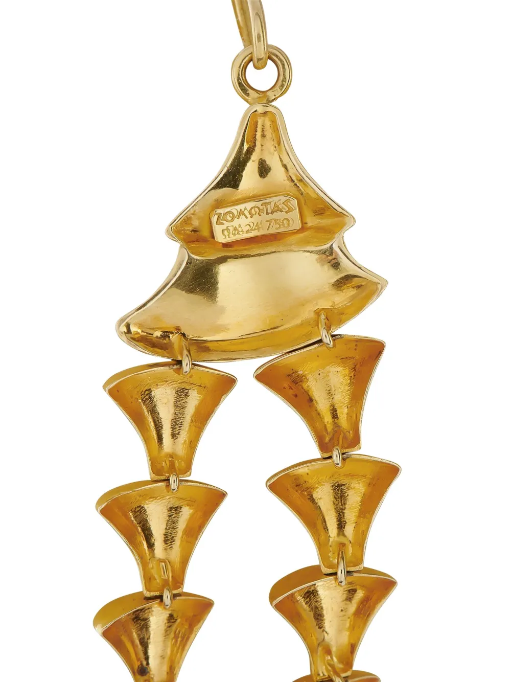 ZOLOTAS Pre-owned 18k Yellow Gold Link Necklace