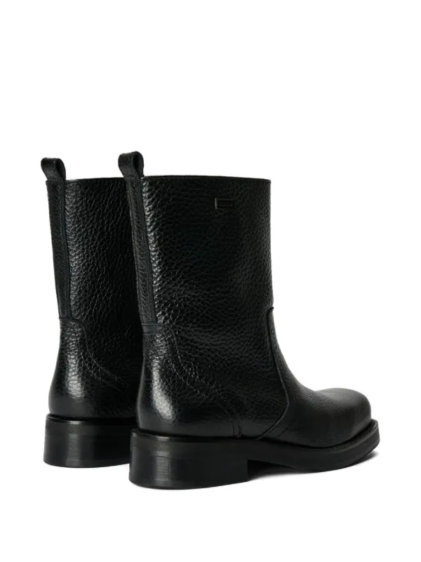 Soulland Delaware Leather Boots | Black | FARFETCH