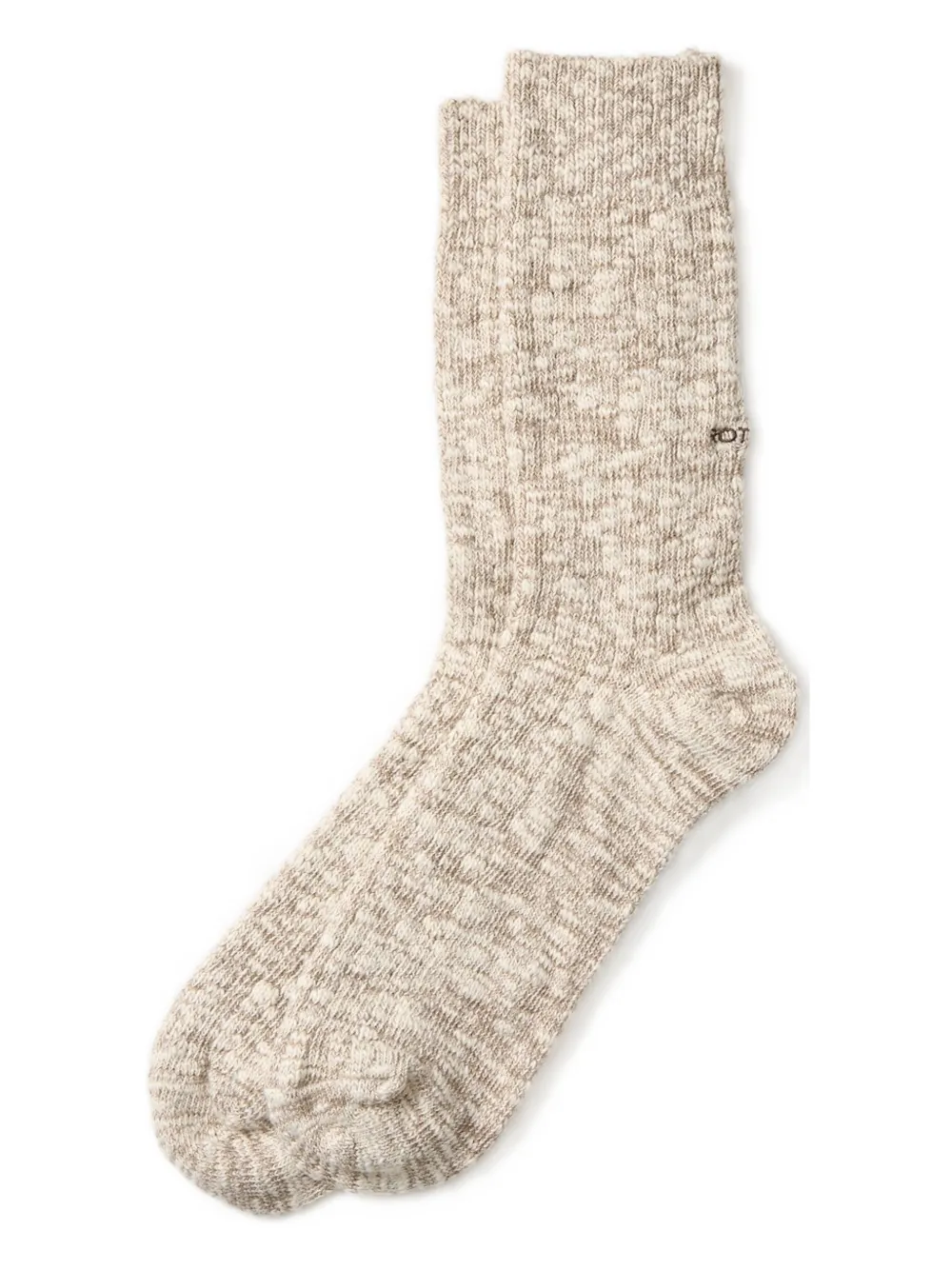 RoToTo ribbed socks | Neutrals | Image 1