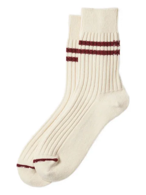RoToTo striped ribbed socks