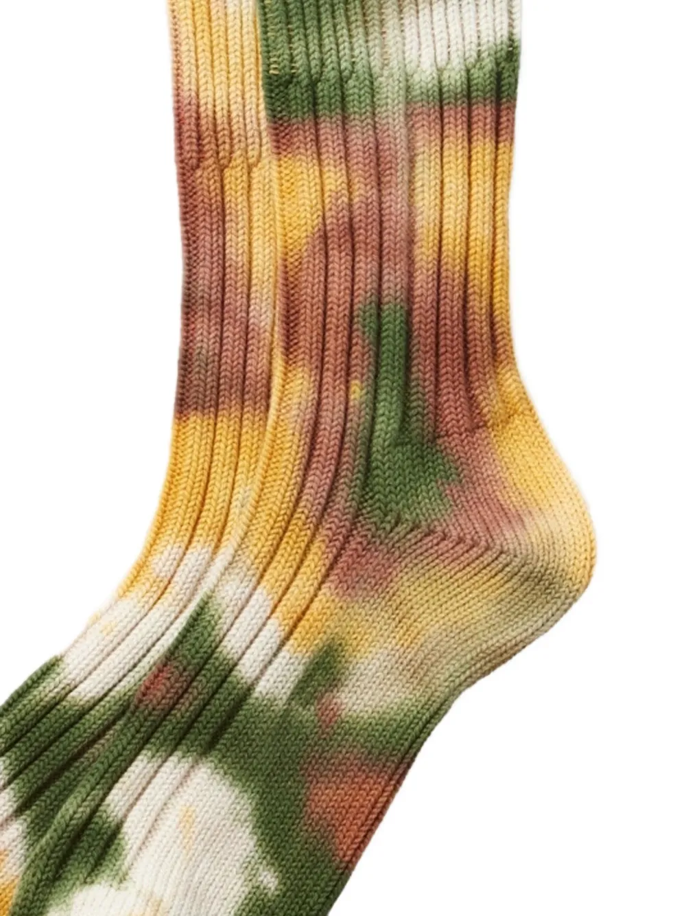 RoToTo ribbed tie-dye socks | Men | Image 2