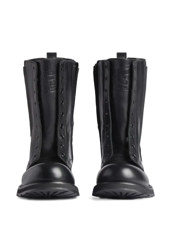 Balenciaga Truck レザーブーツ | ブラック | FARFETCH JP