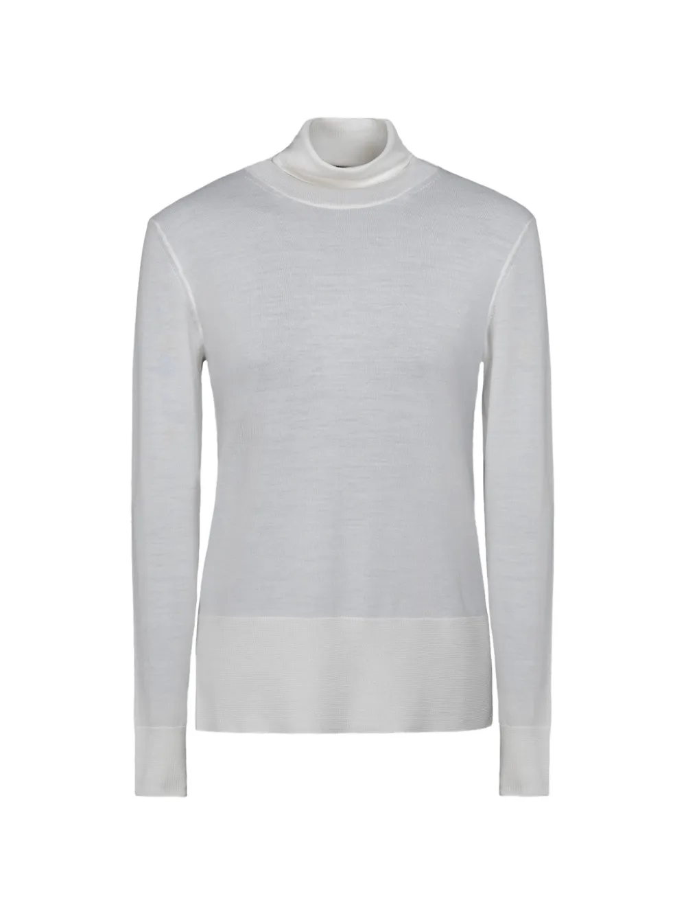 Moorer Nataly turtleneck top - Bianco