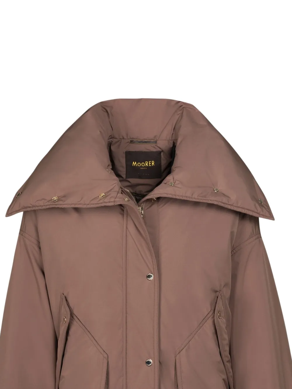 Moorer wide-collar padded jacket | Oversized Jackets | Image 2