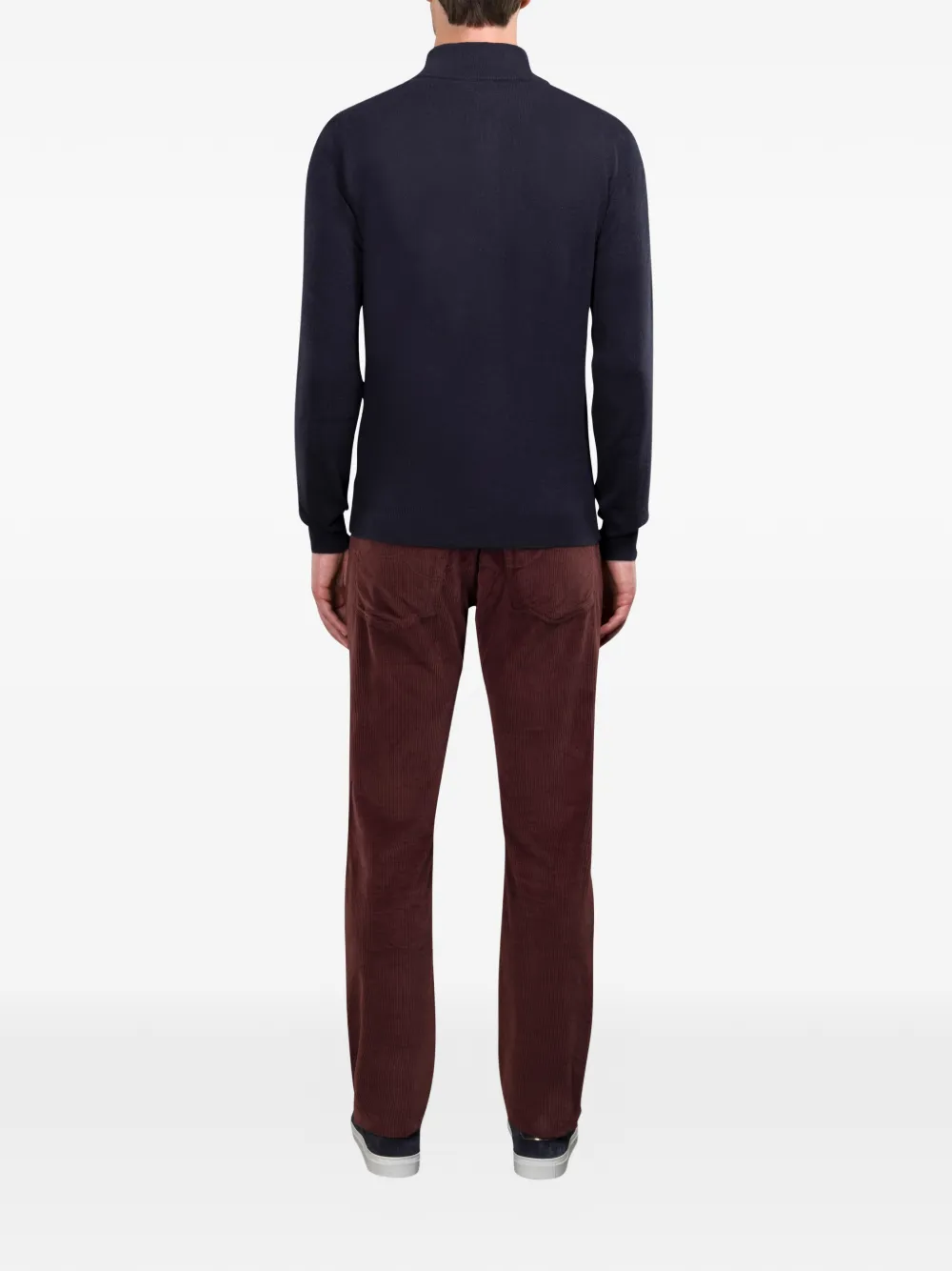 Moorer half-zip turtleneck sweater | Suéteres | Image 2