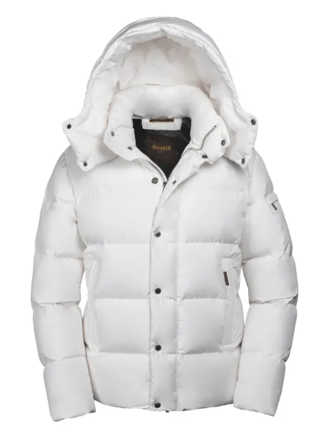 Moorer Nadir-STP hooded padded jacket
