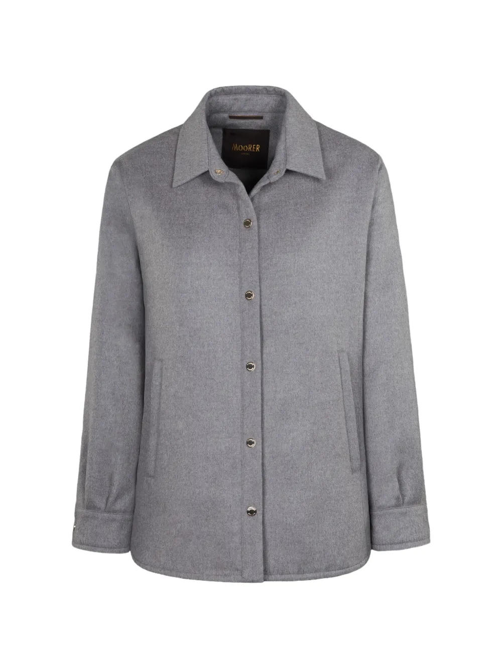 Moorer Kinsale buttoned jacket - Grigio