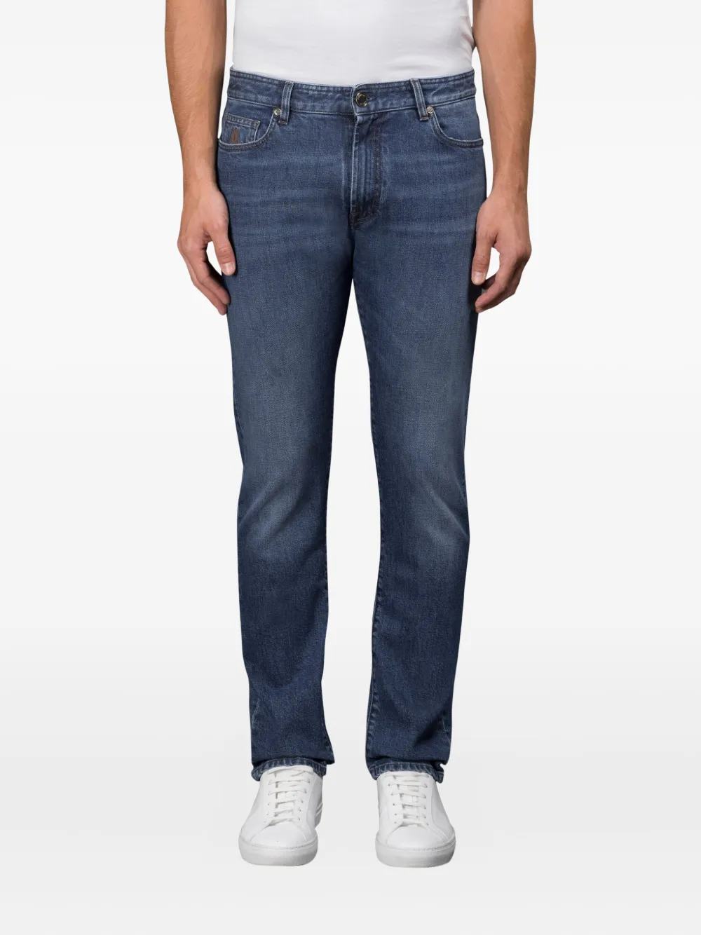 Moorer Rafel-13 jeans - Blauw