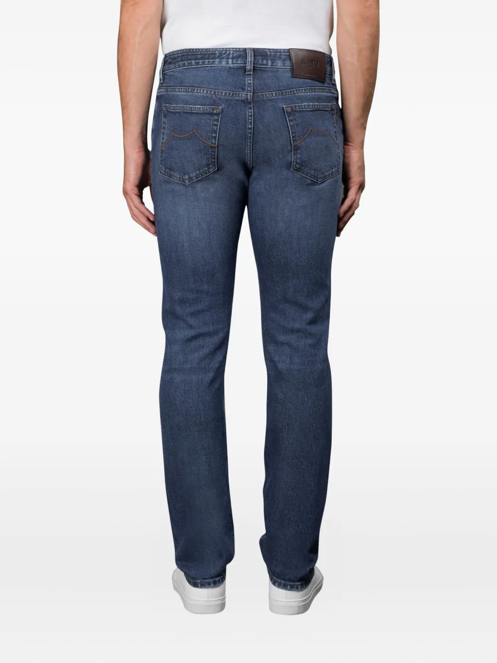 Moorer Rafel-13 jeans Blauw