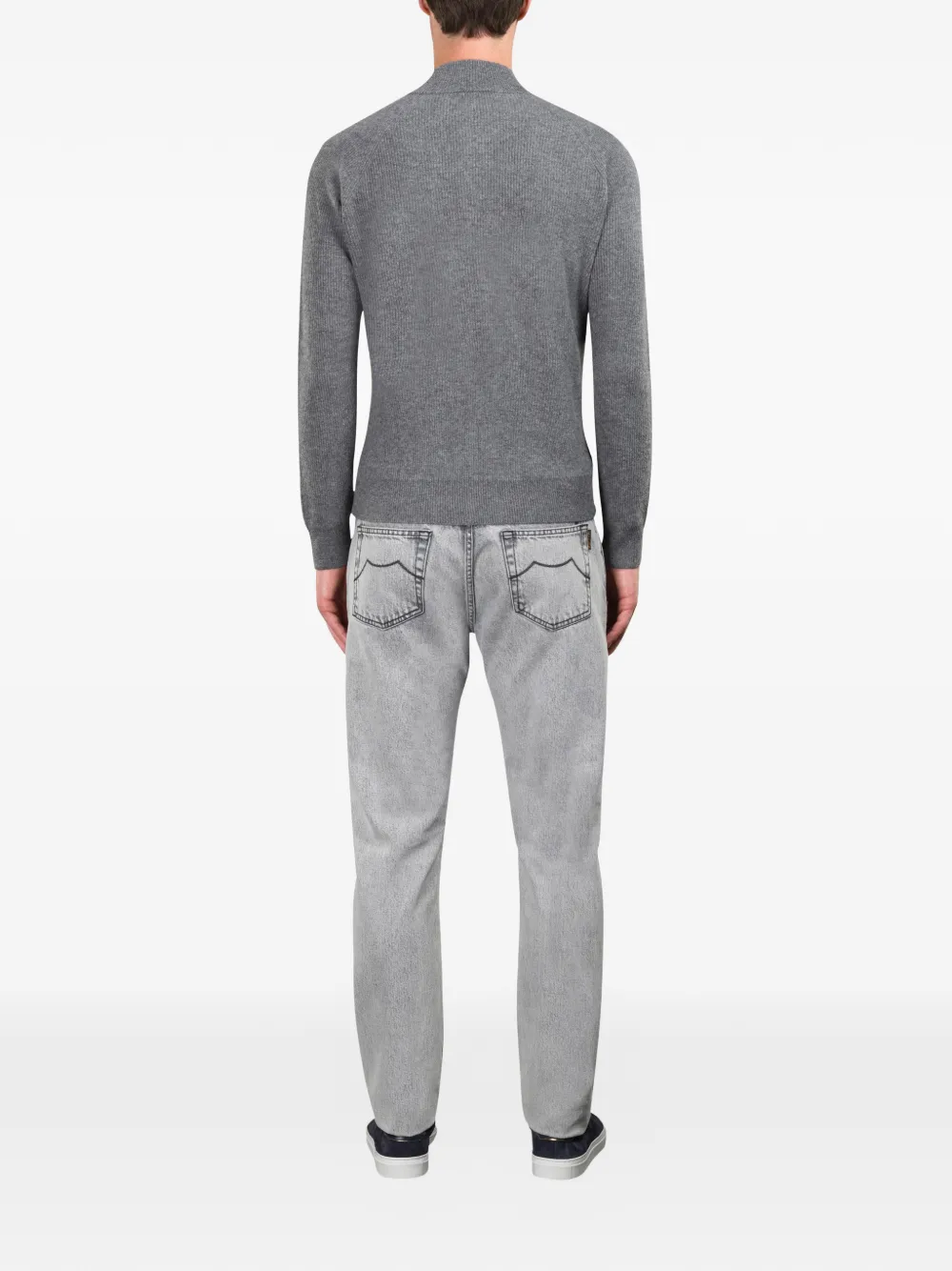 Moorer Dean zip cardigan | Cardigans | Image 2