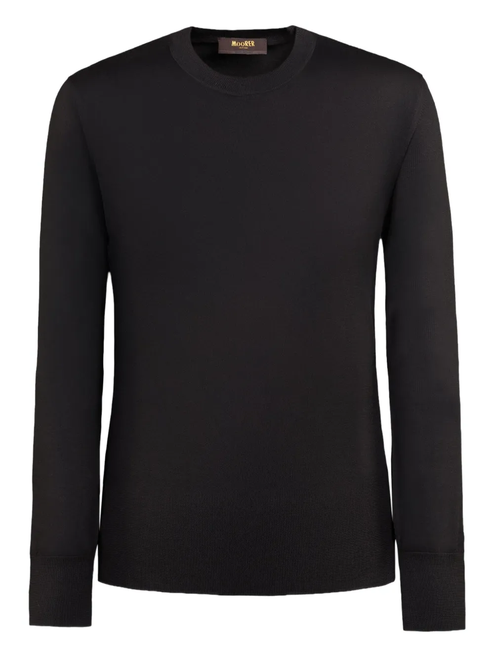 Moorer crew-neck sweater - Black