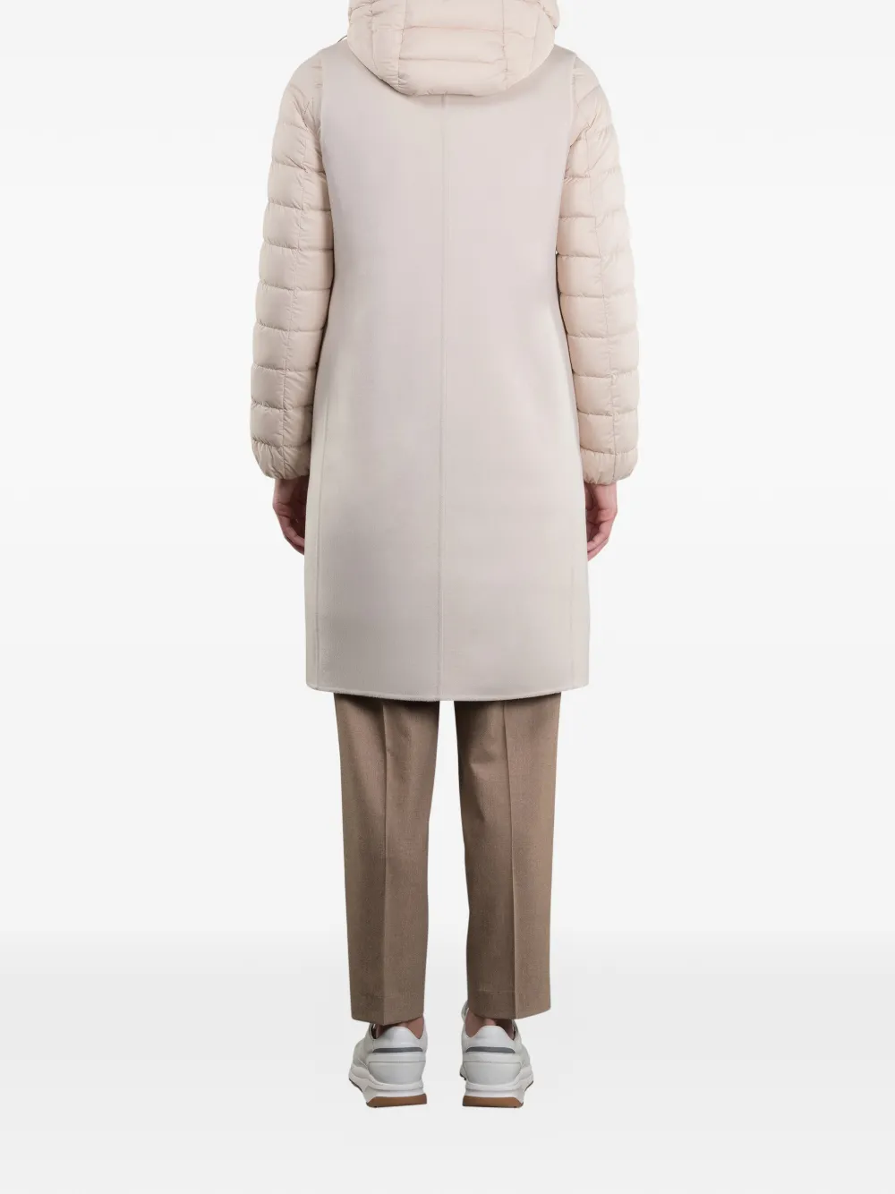  Moorer Jaya Hooded Coat - Neutrals 