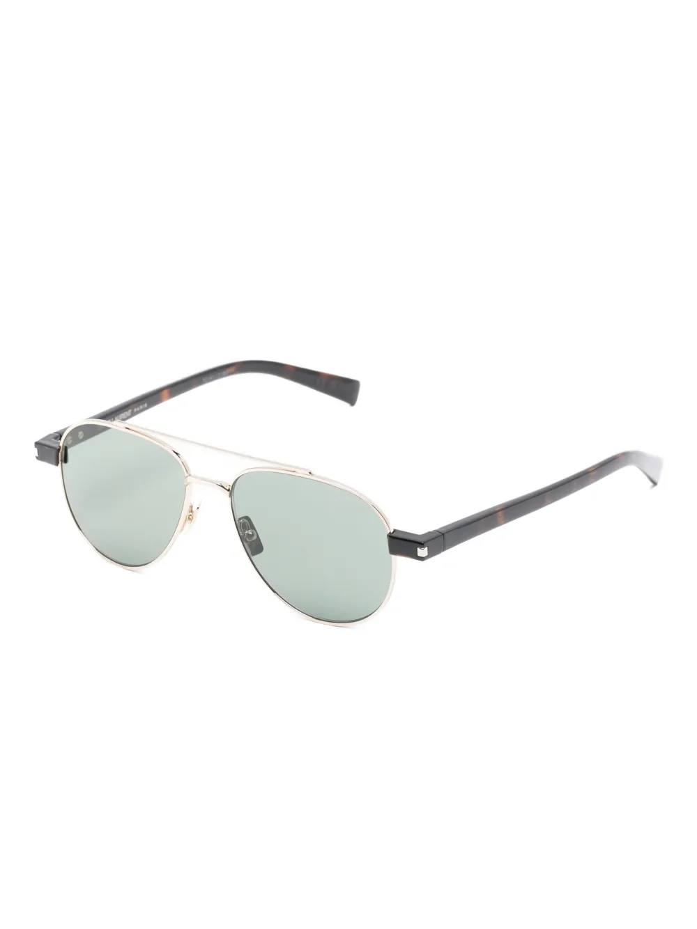 Saint Laurent Eyewear Zonnebril met piloten montuur - Goud