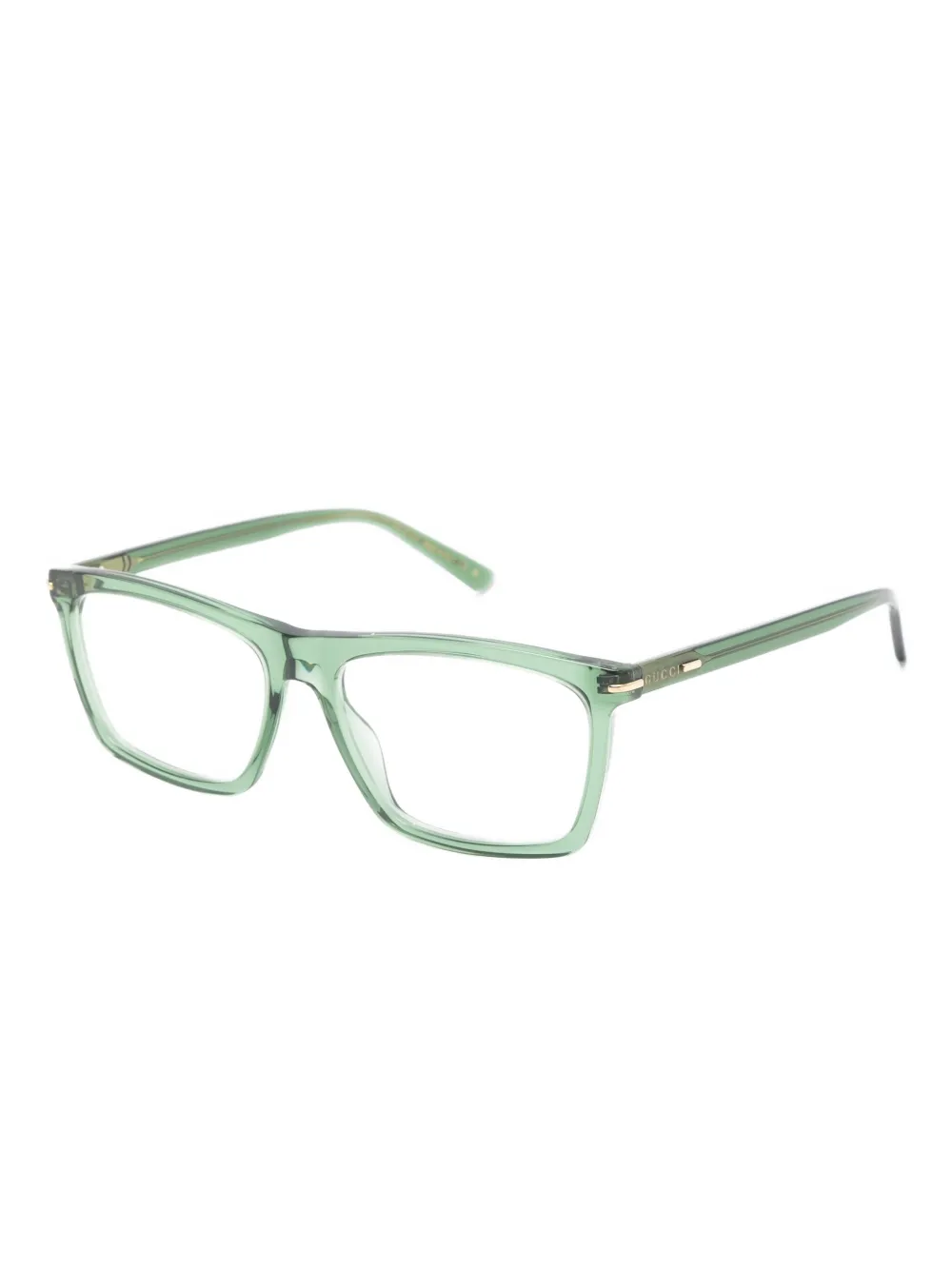 Gucci Eyewear rectangle glasses | Men | Image 2