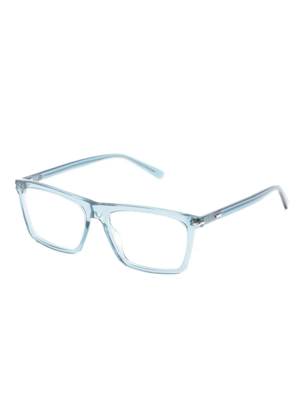 Gucci Eyewear rectangle-frame glasses | Men | Image 2