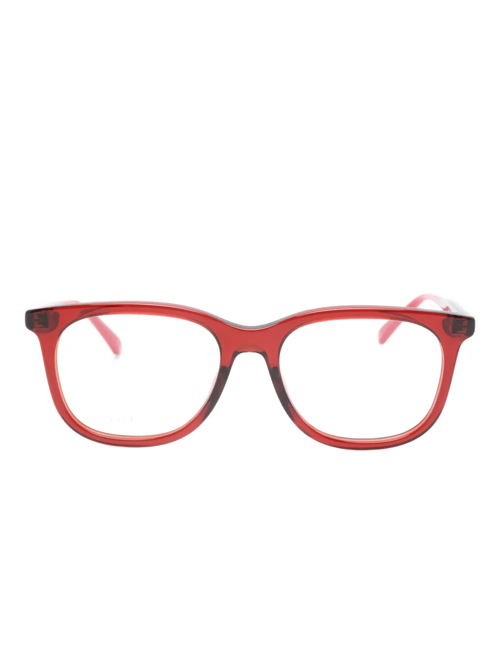 Gucci Eyewear Occhiali con montatura rettangolare | rosso | Image 1