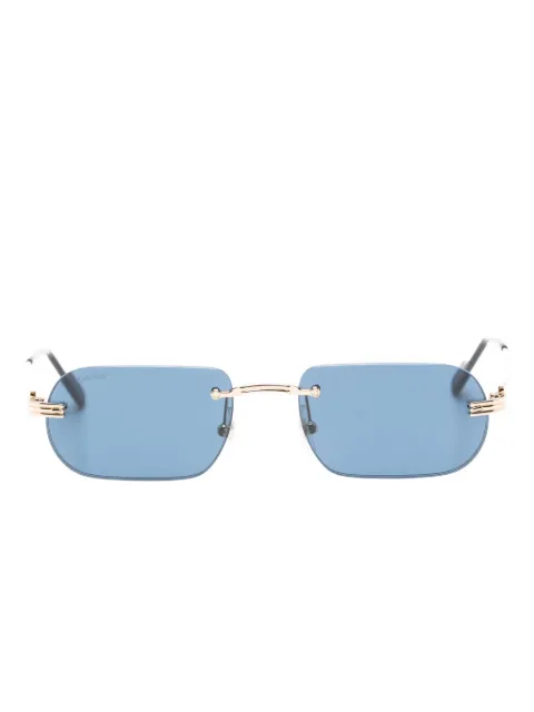 Cartier Eyewear lunettes de soleil à monture rectangulaire