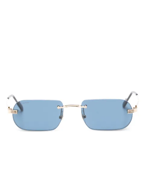 Cartier Eyewear lentes de sol con armazón rectangular