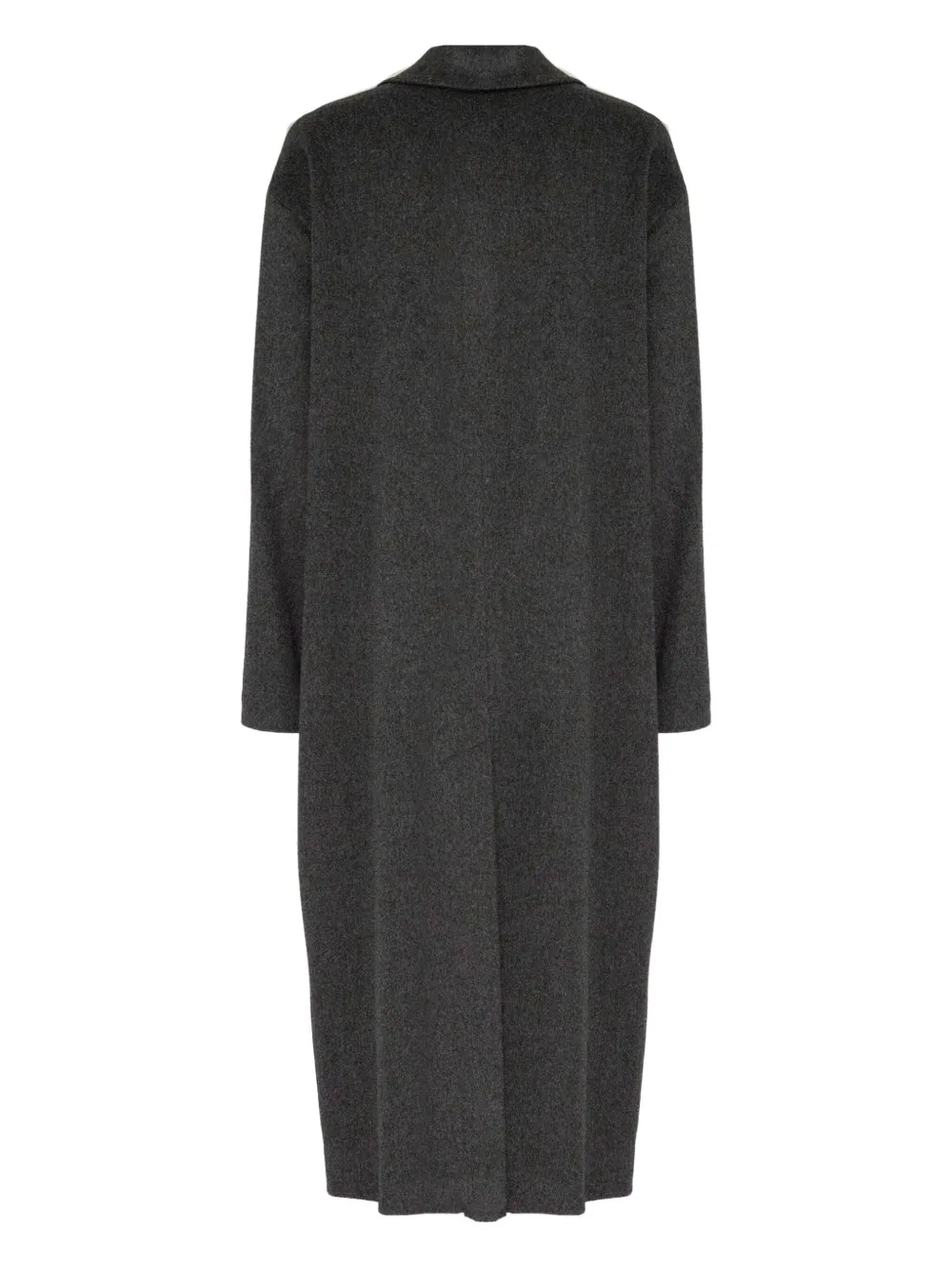 Tagliatore Linden wollen jas met dubbele rij knopen Grijs